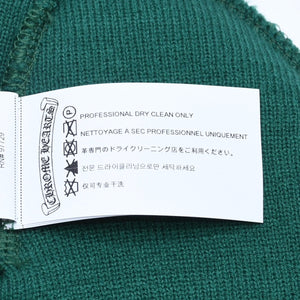 新品未使用 CHROME HEARTS クロムハーツ ACRYL WATCH CAP アクリルワッチキャップ ビーニー ONE SIZE 22cm CH刺繍 中古 4a005514