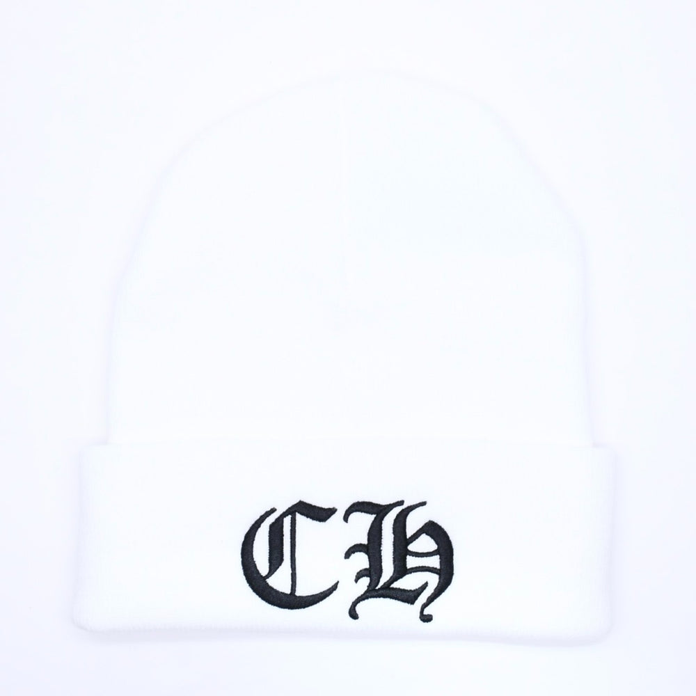 New and unused CHROME HEARTS ACRYL WATCH CAP Beanie ONE SIZE 22cm CH embroidery Used 4a005513