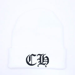 New and unused CHROME HEARTS ACRYL WATCH CAP Beanie ONE SIZE 22cm CH embroidery Used 4a005513