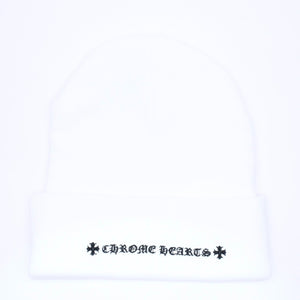 New and unused CHROME HEARTS ACRYL WATCH CAP Beanie ONE SIZE 22cm CH embroidery Used 4a005513