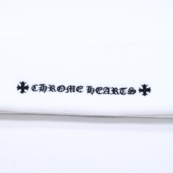 New and unused CHROME HEARTS ACRYL WATCH CAP Beanie ONE SIZE 22cm CH embroidery Used 4a005513