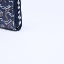 画像をギャラリービューアに読み込む, 極美品 GOYARD ゴヤール マニョンミニ ウォレット コインケース ネイビー シルバー金具 MATIGNMINTY12CL12P 中古 4a005419