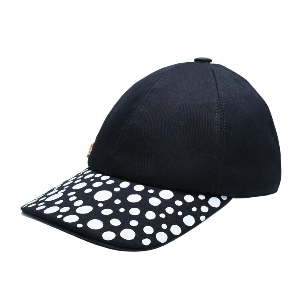 LOUIS VUITTON LV × YK Infinity Dots Infinity Dot Adjuster Cap M7069M Black Good Condition Used 4a005360