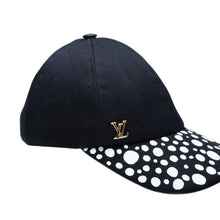 画像をギャラリービューアに読み込む, LOUIS VUITTON ルイヴィトン LV × YK Infinity Dots インフィニティ ドット アジャスターキャップ M7069M ブラック 美品 中古 4a005360