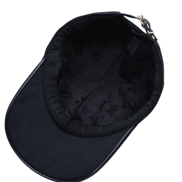 極美品 LOUIS VUITTON ルイヴィトン LV × YK Infinity Dots インフィニティ ドット アジャスターキャップ M7069M ブラック 中古 4a005360