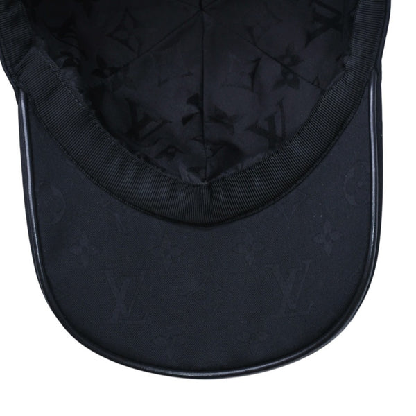 極美品 LOUIS VUITTON ルイヴィトン LV × YK Infinity Dots インフィニティ ドット アジャスターキャップ M7069M ブラック 中古 4a005360
