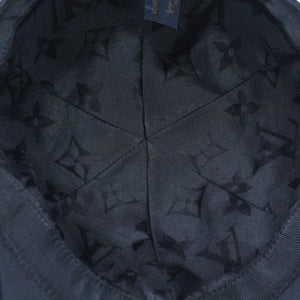 極美品 LOUIS VUITTON ルイヴィトン LV × YK Infinity Dots インフィニティ ドット アジャスターキャップ M7069M ブラック 中古 4a005360