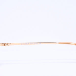 新品同様 CHANEL シャネル リムレス サングラス アイウェア 4017-D c.125/56 サイズ62□17 120 ココマーク ラインストーン 中古 4a005429