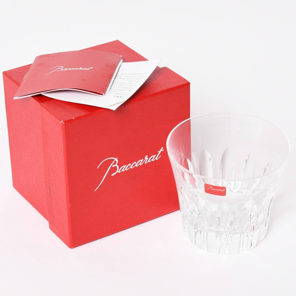 Very good condition Baccarat Etna Tumbler Etna Tumbler Rocks Glass Glass Clear Crystal Used 4a005287