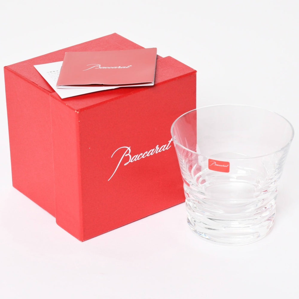 New and unused Baccarat Lola Tumbler Rocks Glass Crystal Glass Clear Used 4a005294