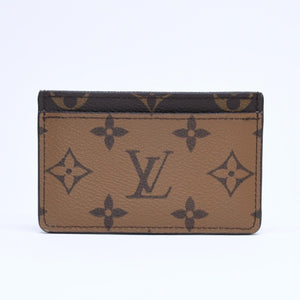 新品未使用 LOUIS VUITTON ルイヴィトン カードケース M69161 ポルト・カルト サーンプル コーティングキャンバス モノグラム ブラウン 中古 4a005359