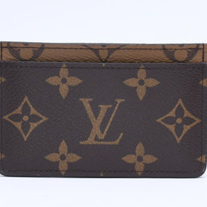 新品未使用 LOUIS VUITTON ルイヴィトン カードケース M69161 ポルト・カルト サーンプル コーティングキャンバス モノグラム ブラウン 中古 4a005359
