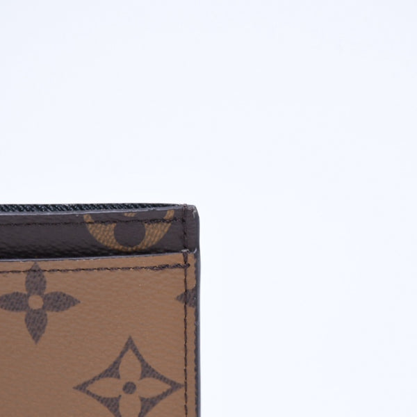 新品未使用 LOUIS VUITTON ルイヴィトン カードケース M69161 ポルト・カルト サーンプル コーティングキャンバス モノグラム ブラウン 中古 4a005359