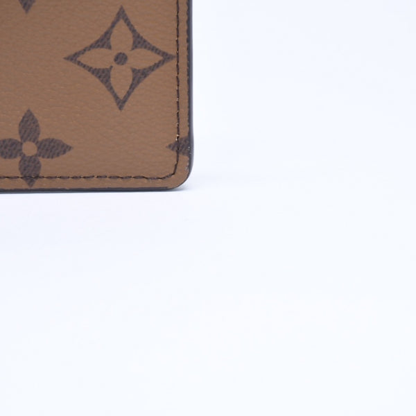 新品未使用 LOUIS VUITTON ルイヴィトン カードケース M69161 ポルト・カルト サーンプル コーティングキャンバス モノグラム ブラウン 中古 4a005359