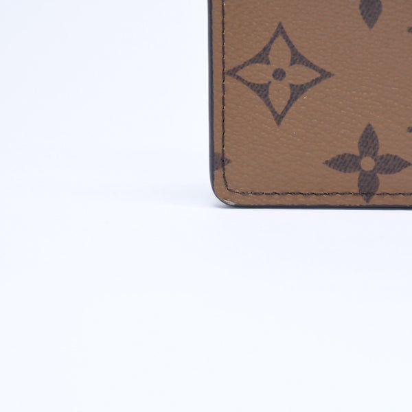 新品未使用 LOUIS VUITTON ルイヴィトン カードケース M69161 ポルト・カルト サーンプル コーティングキャンバス モノグラム ブラウン 中古 4a005359