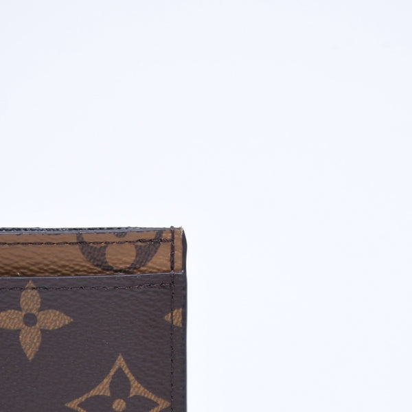 新品未使用 LOUIS VUITTON ルイヴィトン カードケース M69161 ポルト・カルト サーンプル コーティングキャンバス モノグラム ブラウン 中古 4a005359