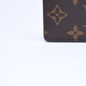 新品未使用 LOUIS VUITTON ルイヴィトン カードケース M69161 ポルト・カルト サーンプル コーティングキャンバス モノグラム ブラウン 中古 4a005359