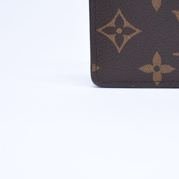 新品未使用 LOUIS VUITTON ルイヴィトン カードケース M69161 ポルト・カルト サーンプル コーティングキャンバス モノグラム ブラウン 中古 4a005359