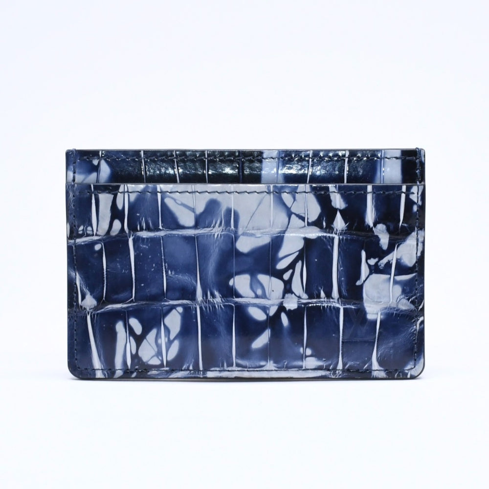 極美品 LOUIS VUITTON ルイヴィトン 19AW ポルトカルト サーンプル カードケース N98127 タイダイ クロコ ヴァージル アブロー 中古 4a005358