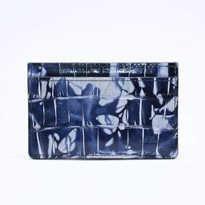 極美品 LOUIS VUITTON ルイヴィトン 19AW ポルトカルト サーンプル カードケース N98127 タイダイ クロコ ヴァージル アブロー 中古 4a005358