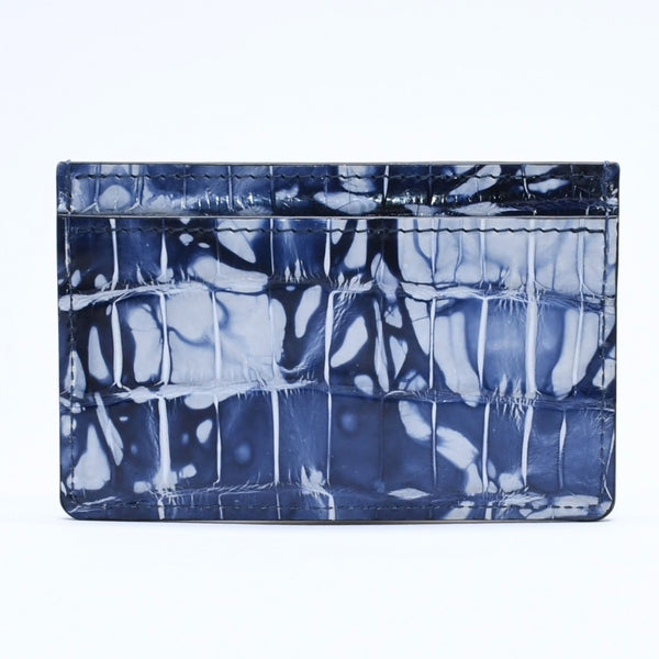 極美品 LOUIS VUITTON ルイヴィトン 19AW ポルトカルト サーンプル カードケース N98127 タイダイ クロコ ヴァージル アブロー 中古 4a005358