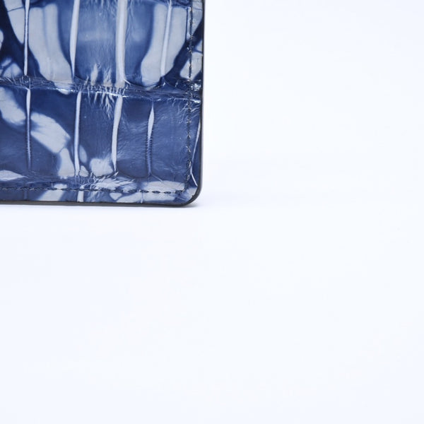 極美品 LOUIS VUITTON ルイヴィトン 19AW ポルトカルト サーンプル カードケース N98127 タイダイ クロコ ヴァージル アブロー 中古 4a005358