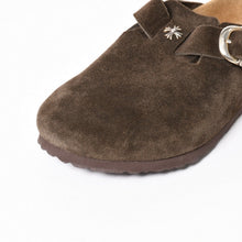 将图片加载到图库查看器，極美品 CHROME HEARTS クロムハーツ × BIRKENSTOCK ビルケンシュトック BOSTON ボストン ミュール サイズ42 ガンスリンガー 中古 4a005611
