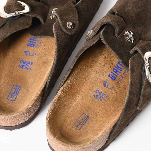 Very good condition CHROME HEARTS × BIRKENSTOCK BOSTON Boston Mule Size 42 Gunslinger Used 4a005611