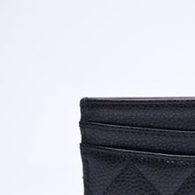 画像をギャラリービューアに読み込む, 極美品 CHANEL シャネル クラシック カードケース AP0213 キャビアスキン マトラッセ ブラック ココマーク ランダム品番 ゴールド金具 中古 4a005441