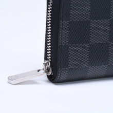 画像をギャラリービューアに読み込む, 極美品 LOUIS VUITTON ルイヴィトン 財布 ジッピーコインパース コインケース カードケース ミニウォレット N63076 ブラック ダミエグラフィット 中古 4a005661