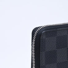 画像をギャラリービューアに読み込む, 極美品 LOUIS VUITTON ルイヴィトン 財布 ジッピーコインパース コインケース カードケース ミニウォレット N63076 ブラック ダミエグラフィット 中古 4a005661