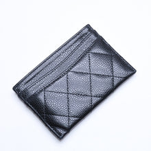 画像をギャラリービューアに読み込む, 極美品 CHANEL シャネル クラシック カードケース AP0213 キャビアスキン マトラッセ ブラック ココマーク ランダム品番 ゴールド金具 中古 4a005441