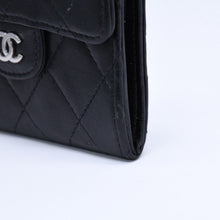 画像をギャラリービューアに読み込む, CHANEL シャネル マトラッセ コインカードケース 13番台 コインケース ココマーク ラムスキン シルバー金具 美品 中古 4a005452