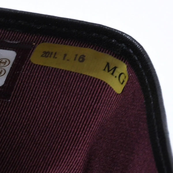 CHANEL シャネル マトラッセ コインカードケース 13番台 コインケース ココマーク ラムスキン シルバー金具 美品 中古 4a005452