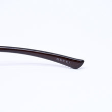 将图片加载到图库查看器，極美品 GUCCI グッチ ハーフリム サングラス アイウェア GG2744/F/S BKVYT サイズ62□15 130 ホースビット ブラウン 中古 4a005451