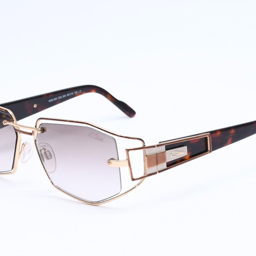 CAZAL カザール サングラス アイウェア ブラウン ゴールド金具 MOD.920 サイズ55◻︎16 130 美品 中古 4a005166