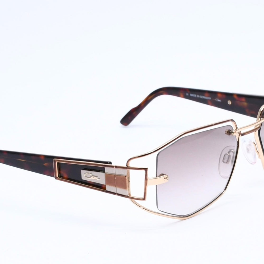 CAZAL カザール サングラス アイウェア ブラウン ゴールド金具 MOD.920 サイズ55◻︎16 130 美品 中古 4a005166