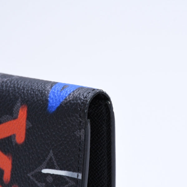 新品同様 LOUIS VUITTON ルイヴィトン オーガナイザー ドゥ ポッシュ M81817 モノグラムエクリプスキャンバス 中古 4a005665