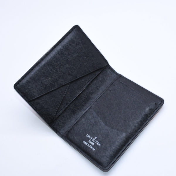 新品同様 LOUIS VUITTON ルイヴィトン オーガナイザー ドゥ ポッシュ M81817 モノグラムエクリプスキャンバス 中古 4a005665