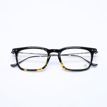 画像をギャラリービューアに読み込む, CHROME HEARTS クロムハーツ GASH 伊達メガネ アイウェア サイズ50□20-142 CHプラス装飾 ブラック べっ甲カラー シルバ−925 美品 中古 4a005757