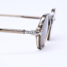 画像をギャラリービューアに読み込む, 極美品 CHROME HEARTS クロムハーツ CLITCO-A サングラス アイウェア サイズ46□23-141 フレアニー オクタゴン クリアオリーブ 中古 4a005758