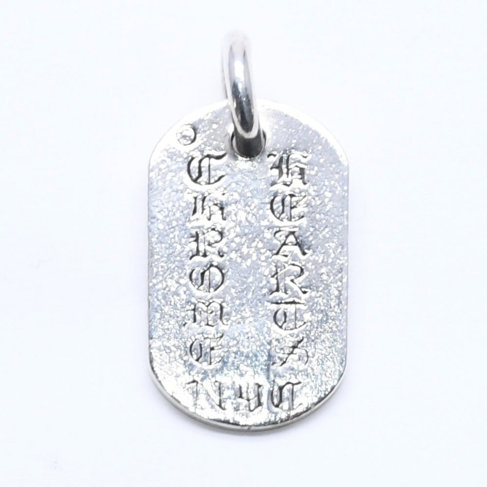 CHROME HEARTS クロムハーツ D TAG SML LTD NYC スモール ドッグタグ ペンダントトップ 重量約9.47g NYC限定 シルバー925 美品 中古 4a005720