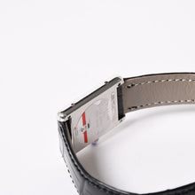 Load the image into the gallery viewer. 極美品 CARTIER カルティエ マストタンク LM アールデコ 腕時計 W1008095 SV925 SS 社外革 QZ マルチ文字盤 世界1000本限定 中古 4a005459