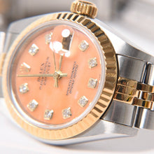 将图片加载到图库查看器中。 極美品 ROLEX ロレックス オイスター パーペチュアル デイトジャスト レディ 腕時計 79173G SS 18KYG AT ピンクオパール文字盤 中古 4a005460