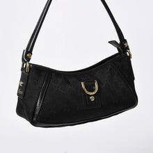 将图片加载到图库查看器中。 極美品 GUCCI グッチ Shoulder Bag ショルダーバッグ ミニショルダーバッグ アビー 130989 シルバー金具 ブラック 中古 4a006235