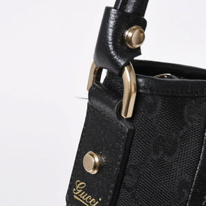 極美品 GUCCI グッチ Shoulder Bag ショルダーバッグ ミニショルダーバッグ アビー 130989 シルバー金具 ブラック 中古 4a006235