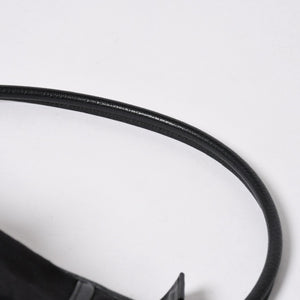 極美品 GUCCI グッチ Shoulder Bag ショルダーバッグ ミニショルダーバッグ アビー 130989 シルバー金具 ブラック 中古 4a006235