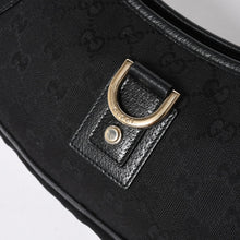 将图片加载到图库查看器中。 極美品 GUCCI グッチ Shoulder Bag ショルダーバッグ ミニショルダーバッグ アビー 130989 シルバー金具 ブラック 中古 4a006235
