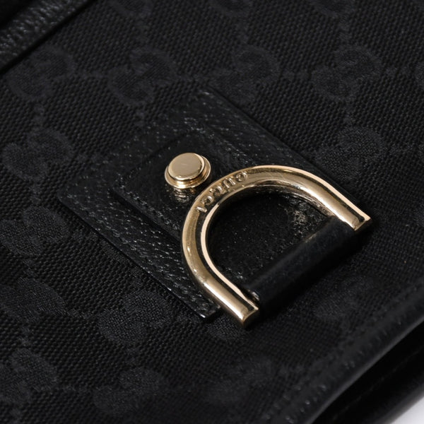 極美品 GUCCI グッチ Shoulder Bag ショルダーバッグ ミニショルダーバッグ アビー 130989 シルバー金具 ブラック 中古 4a006235