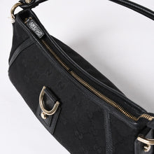 将图片加载到图库查看器中。 極美品 GUCCI グッチ Shoulder Bag ショルダーバッグ ミニショルダーバッグ アビー 130989 シルバー金具 ブラック 中古 4a006235